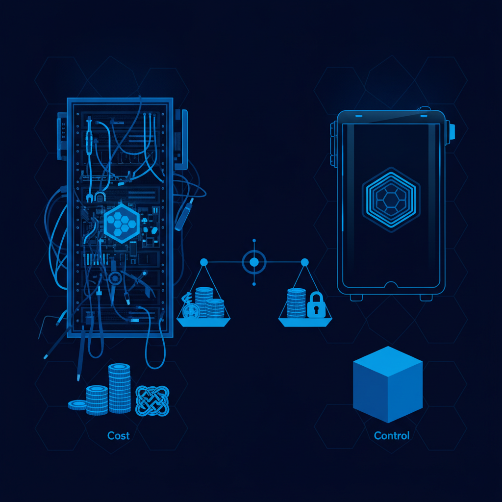 On-prem AI w produkcji: build vs buy i TCO | CortexMine